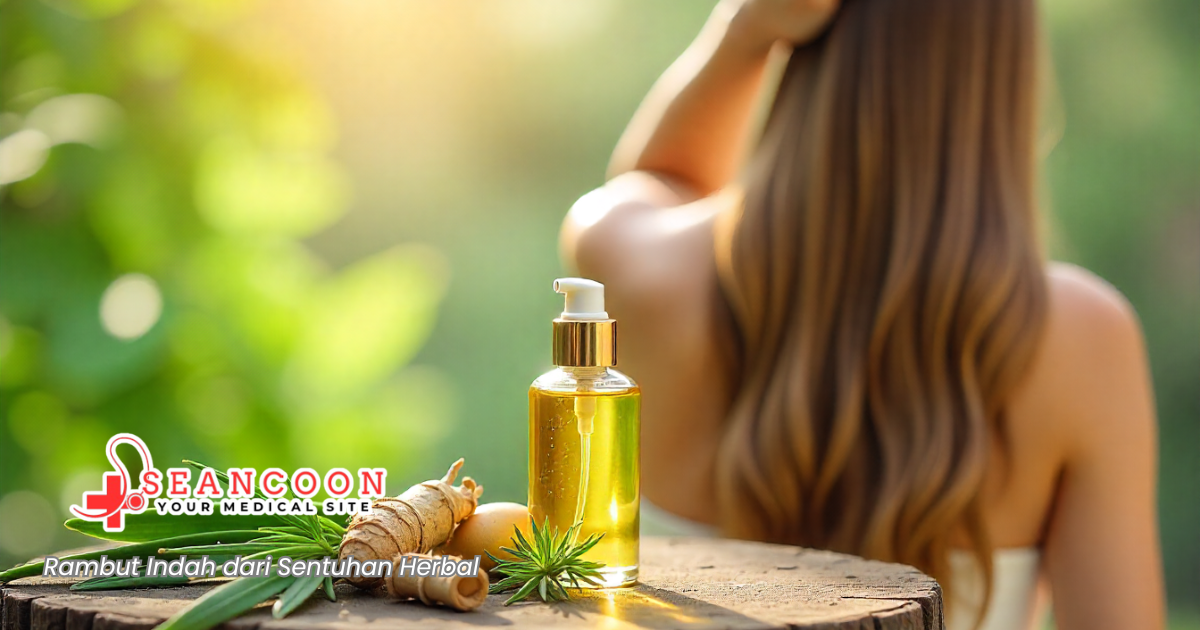 Tips Memilih Serum Rambut Herbal Terbaik Serum rambut herbal alami untuk rambut sehat berkilau
