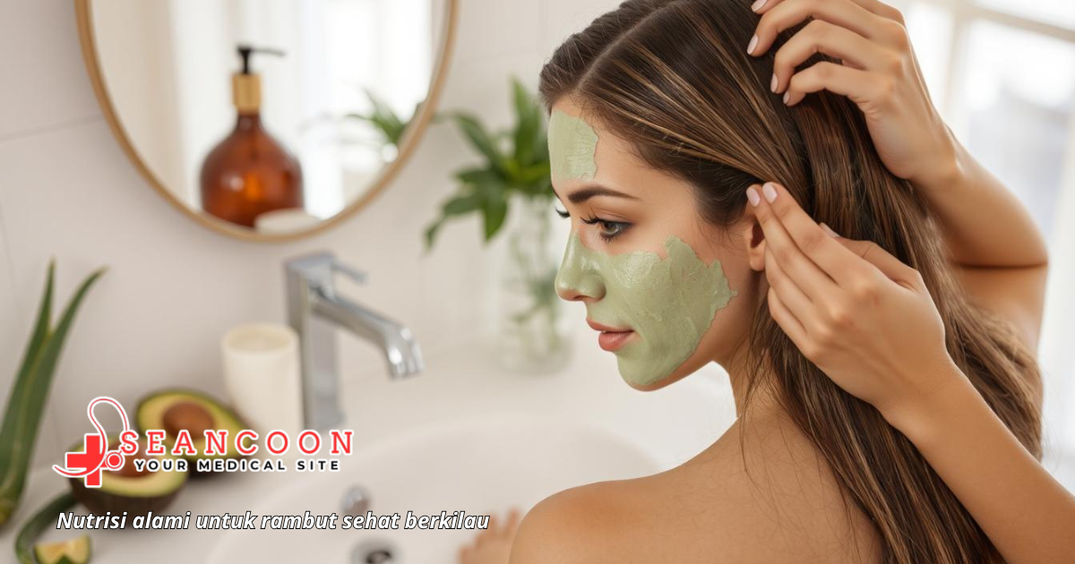 Masker Rambut Alami untuk Rambut Sehat Masker rambut alami untuk rambut sehat dan berkilau