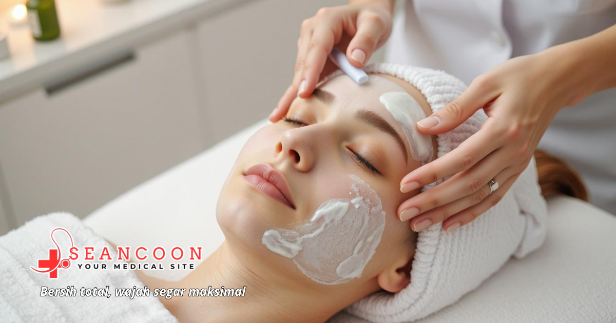 Facial Deep Cleansing Membersihkan Wajah Maksimal Facial deep cleansing membersihkan wajah secara maksimal