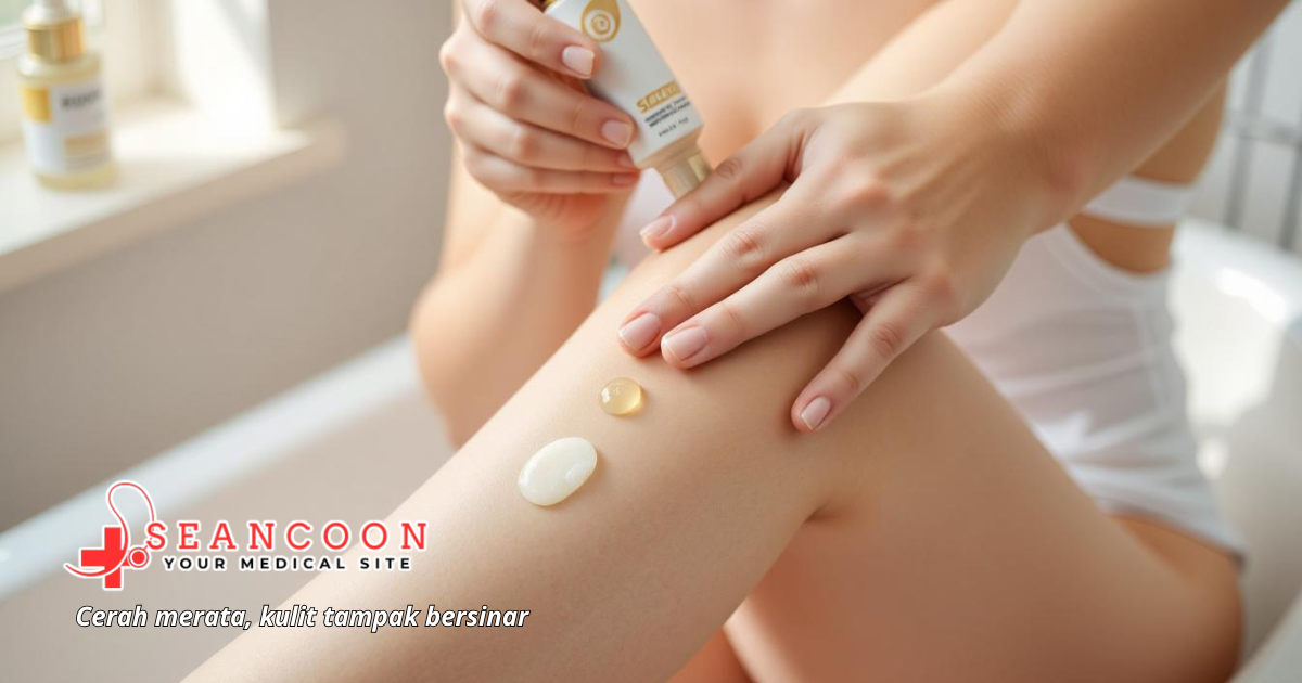 Serum Badan Mencerahkan Kulit Lebih Cerah Serum badan mencerahkan kulit tampak lebih cerah