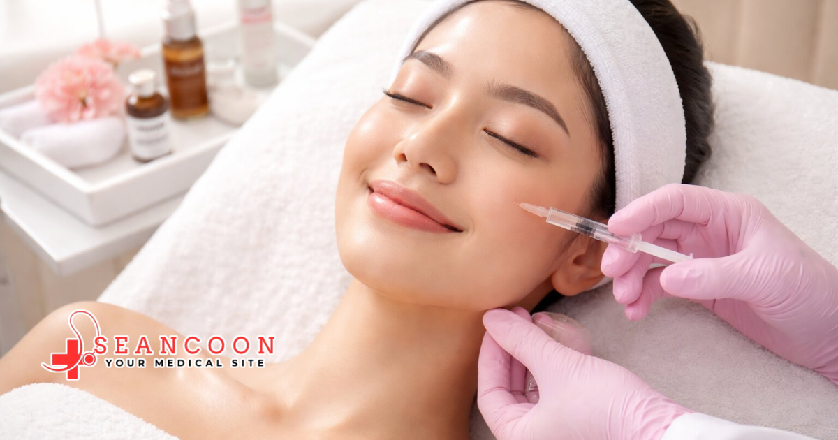 Skinbooster Treatment Kulit Lebih Sehat Glowing Proses skinbooster treatment untuk kulit lembap glowing